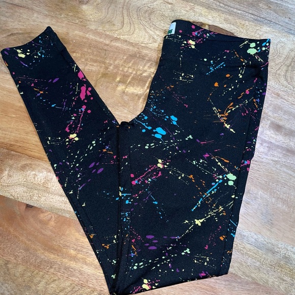 Tipsy Elves Color Splash Leggings - Picture 2 of 6